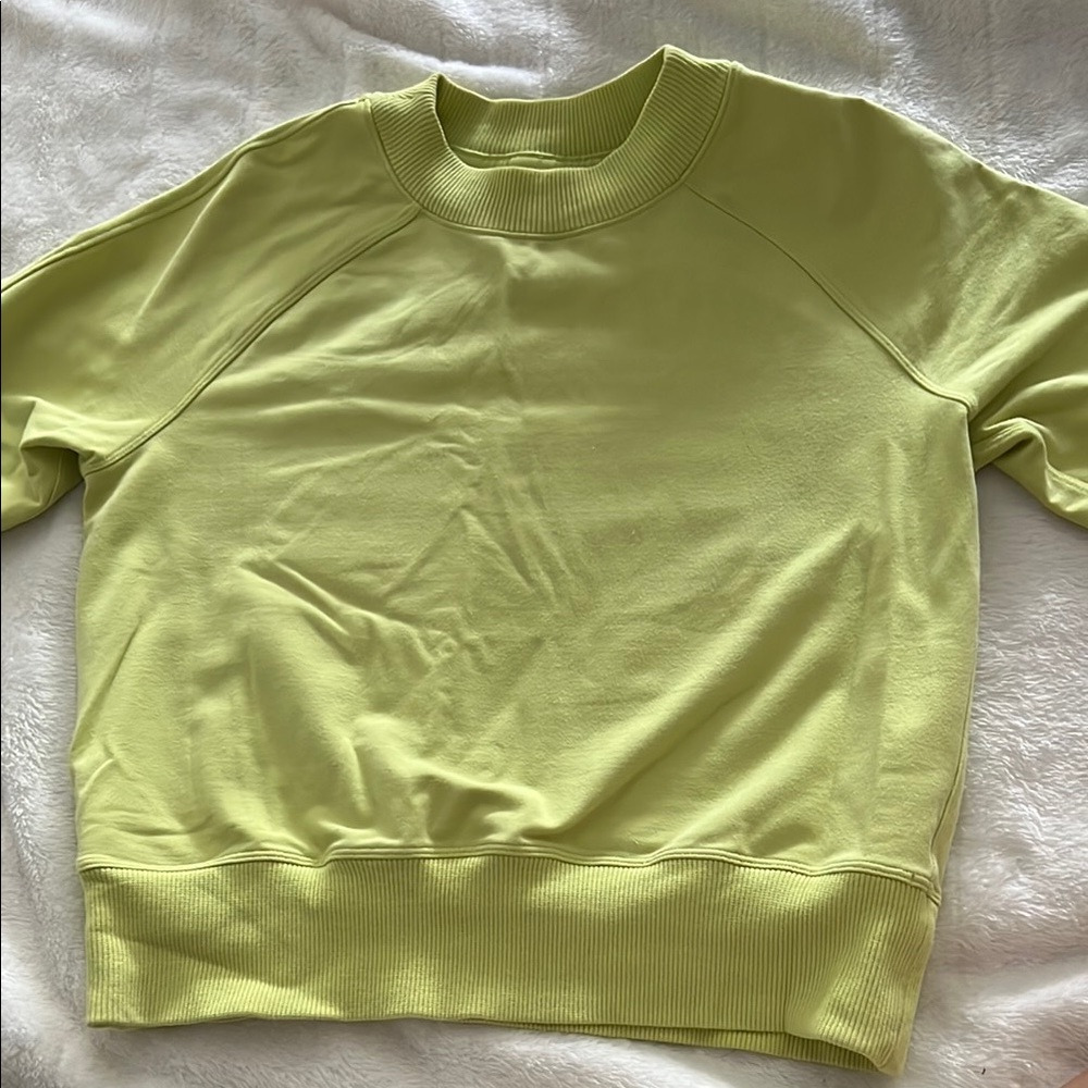 Lime Green Crewneck Sweatshirt